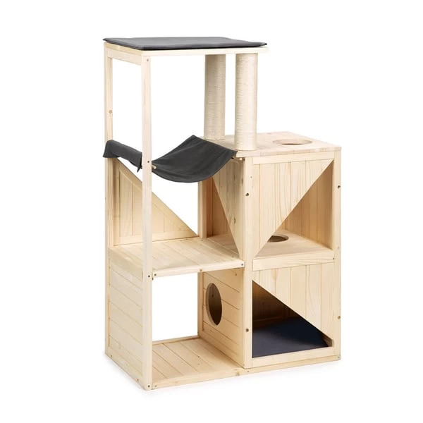 Beeztees Kratzbaum Holz Vajra 1 Beeztees Kratzbaum Holz Vajra