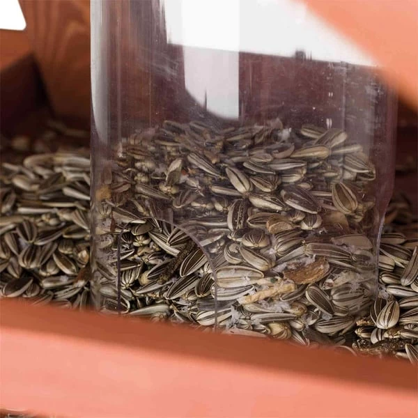 Trixie Natura Futterhaus Mit Ständer & Silo 140 Cm 2 Trixie Natura Futterhaus Mit Ständer & Silo 140 Cm – Bild 2