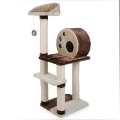 Kerbl Kratzbaum PLANET X Braun/beige, 50 X 40 X 127 Cm 9 Kerbl Kratzbaum PLANET X Braun/beige, 50 X 40 X 127 Cm -Haustierzubehör 4018653844618 2