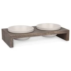 Replus Gohan Doppelnapf In Schiefer -Haustierzubehör 4019008402026 1