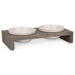 Replus Gohan Doppelnapf In Schiefer -Haustierzubehör 4019008402026 15980770074406