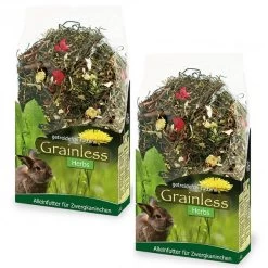 JR Farm Grainless Herbs Zwergkaninchen 5 Kg + 950g Sparpack
