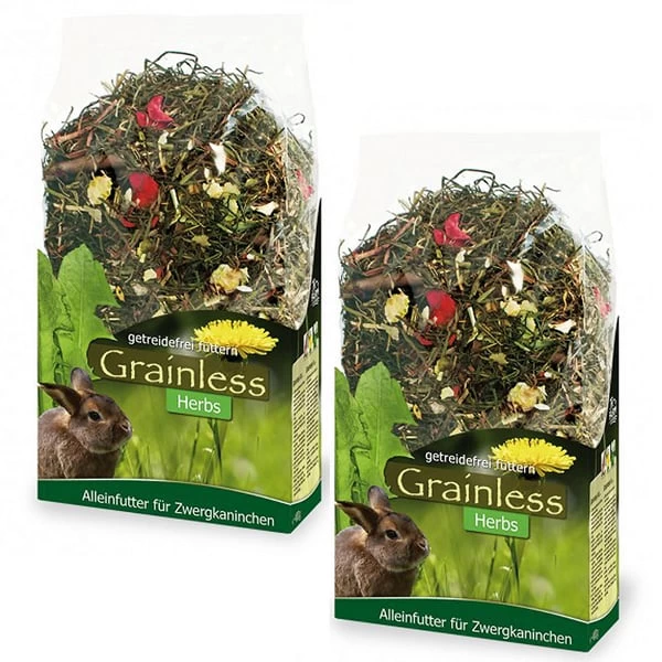 JR Farm Grainless Herbs Zwergkaninchen 5 Kg + 950g Sparpack 1 JR Farm Grainless Herbs Zwergkaninchen 5 Kg + 950g Sparpack