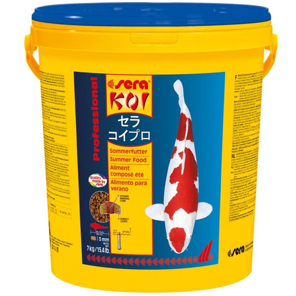 Sera KOI Professional Sommerfutter 3 Sera KOI Professional Sommerfutter – Bild 3