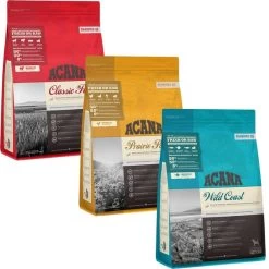 ACANA Trockenfutter Mixpaket 3x2 Kg