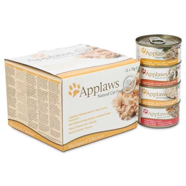 Applaws Cat Chicken Collection 12x70g 2 Applaws Cat Chicken Collection 12x70g – Bild 2