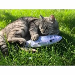 Aumüller Katzenspielkissen Zappel-Forelle 5 Aumüller Katzenspielkissen Zappel-Forelle -Haustierzubehör aumueller zappelfisch forelle 2