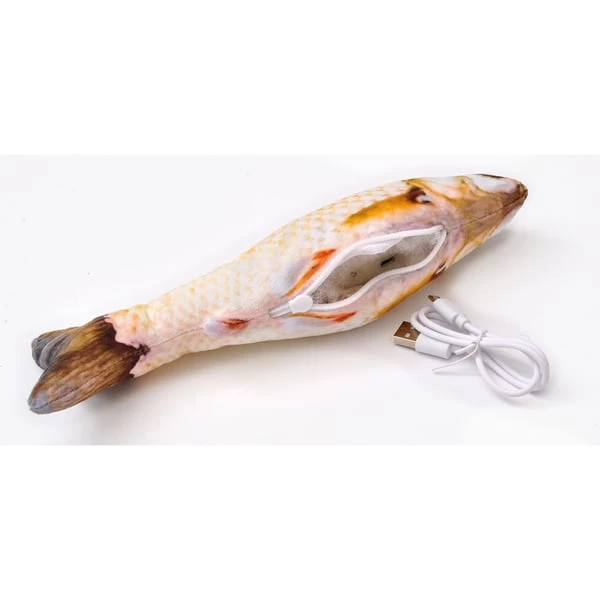 Aumüller Katzenspielkissen Zappel-Karpfen 2 Aumüller Katzenspielkissen Zappel-Karpfen – Bild 2