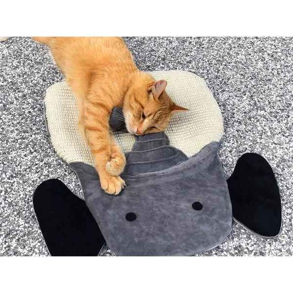 Aumüller Sisalkratzbrett Schmuse-Elefant Mit Katzenminze 2 Aumüller Sisalkratzbrett Schmuse-Elefant Mit Katzenminze – Bild 2