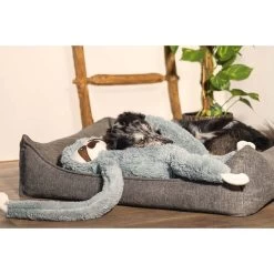 Beeztees XL Hundespielzeug Plüsch Faultier Mees Grau -Haustierzubehör beeztees xl hundespielzeug plusch faultier mees grau 3