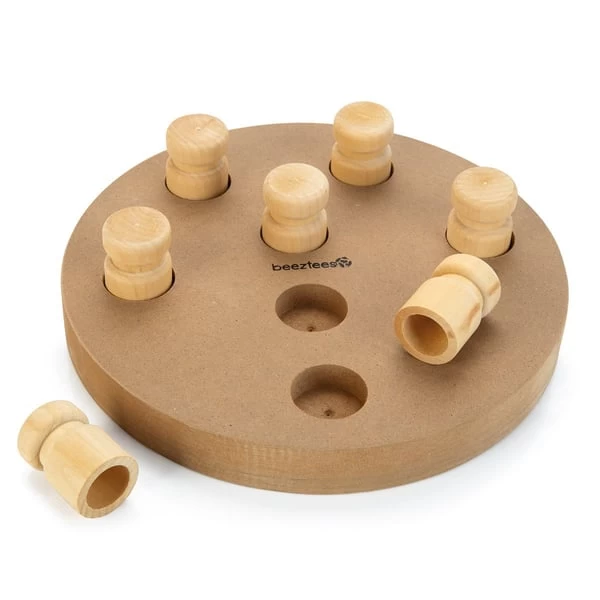 Beeztees Holz Braingame Giono 2 Beeztees Holz Braingame Giono – Bild 2