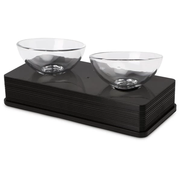 Catit Doppelnapf Glass Diner 2 Catit Doppelnapf Glass Diner – Bild 2