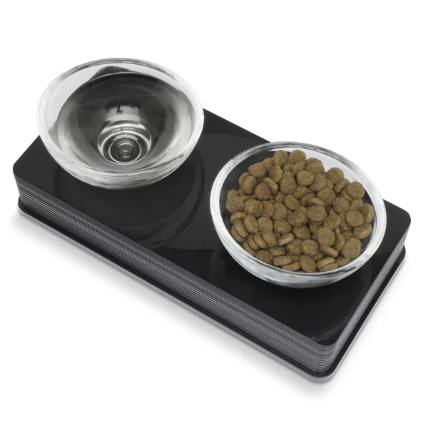 Catit Doppelnapf Glass Diner 1 Catit Doppelnapf Glass Diner