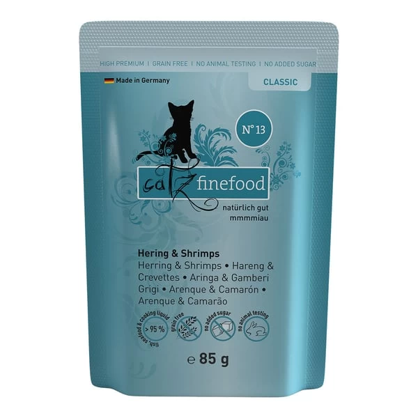 Catz Finefood - No. 13 Hering & Krabben 16x85 1 Catz Finefood - No. 13 Hering & Krabben 16x85