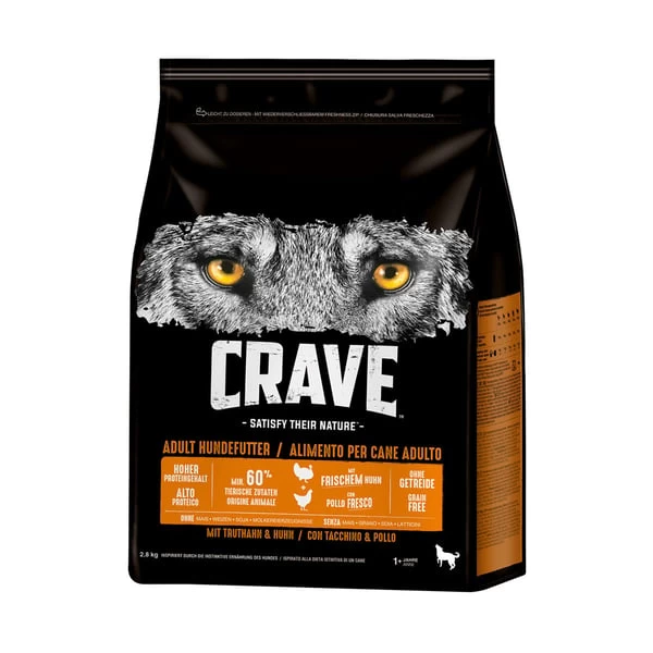 CRAVE Adult Mit Truthahn Und Huhn 1 CRAVE Adult Mit Truthahn Und Huhn