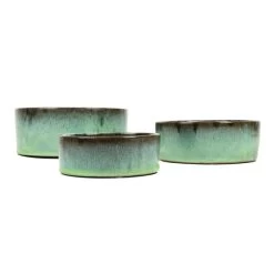 D&D Home Keramiknapf Jasper Grün -Haustierzubehör d d home keramiknapf jasper gruen 200ml web 3