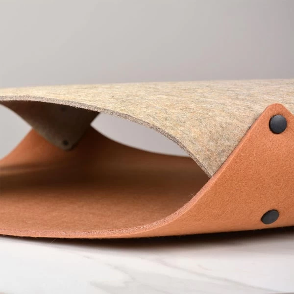 D&D Home Spieltunnel Lobke Sand/rost 57x57x20cm 3 D&D Home Spieltunnel Lobke Sand/rost 57x57x20cm – Bild 3