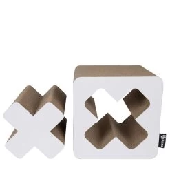 District 70 Kratzpappe Treasure Weiß 6 District 70 Kratzpappe Treasure Weiß -Haustierzubehör district 70 kratzpappe treasure weiss 2