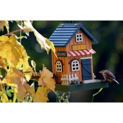 Dobar Deko-Vogelhaus "Café" -Haustierzubehör dobas wildlife deko vogelhaus cafe web 5