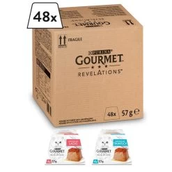 GOURMET Revelations Mousse Lachs & Thunfisch 48x57g