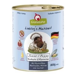 GranataPet Liebling's Mahlzeit Junior Truthahn Und Kaninchen