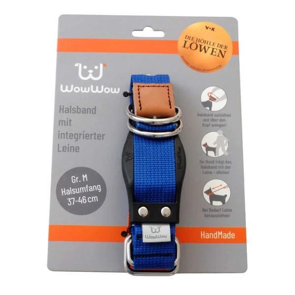 WowWow Professional Halsband Blau 2 WowWow Professional Halsband Blau – Bild 2
