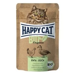 Happy Cat Bio Pouch Huhn & Ente