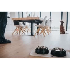 Hunter Napfunterlage Selection Transparent -Haustierzubehör hunter selection napfunterlage 2 stck transparent 2