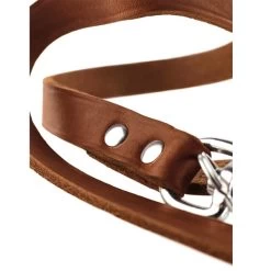 Hunter Verstellbare Führleine Aalborg Cognac -Haustierzubehör hunter verstellbare fuehrleine aalborg cognac 3