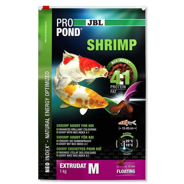 JBL ProPond Shrimp Snack Für Koi 1,0 Kg 2 JBL ProPond Shrimp Snack Für Koi 1,0 Kg – Bild 2