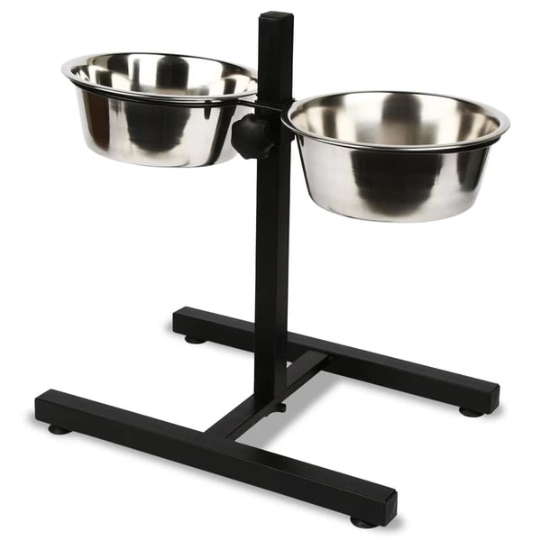 Kerbl Futterbar Inkl. Näpfe 2x1800ml 2 Kerbl Futterbar Inkl. Näpfe 2x1800ml – Bild 2