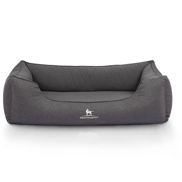Knuffelwuff Orthopädisches Wasserabweisendes Hundebett Leon Anthrazit 2 Knuffelwuff Orthopädisches Wasserabweisendes Hundebett Leon Anthrazit – Bild 2