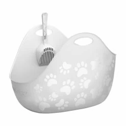 LitterLocker® Katzentoilette LitterBox Weiß