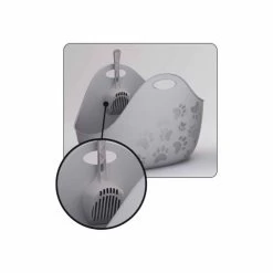 LitterLocker® Katzentoilette LitterBox Grau -Haustierzubehör litterlocker katzentoilette litterbox 85c9e38b95e040