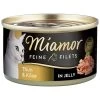 Miamor Feine Filets In Jelly Thunfisch Und Käse 100g Dose