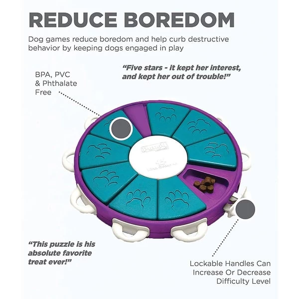 Nina Ottosson Dog Twister Intelligenzspielzeug 3 Nina Ottosson Dog Twister Intelligenzspielzeug – Bild 3