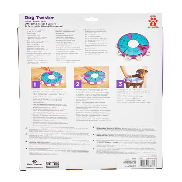 Nina Ottosson Dog Twister Intelligenzspielzeug 9 Nina Ottosson Dog Twister Intelligenzspielzeug – Bild 9