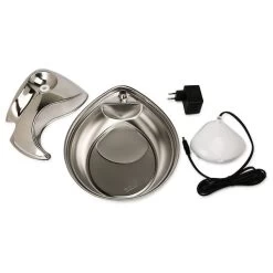 Pioneer Pet Edelstahl Trinkbrunnen Rain Drop Style 2,8 L 10 Pioneer Pet Edelstahl Trinkbrunnen Rain Drop Style 2,8 L -Haustierzubehör pioneer pet edelstahl trinkbrunnen rain drop style 2 8 l 1