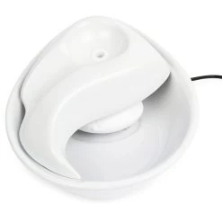 Pioneer Pet Keramik Trinkbrunnen Rain Drop Style 1,8 L Weiß -Haustierzubehör pioneer pet keramik trinkbrunnen rain drop style 1 8 l weiss 2