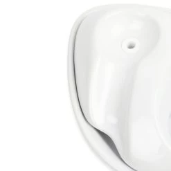 Pioneer Pet Keramik Trinkbrunnen Rain Drop Style 1,8 L Weiß -Haustierzubehör pioneer pet keramik trinkbrunnen rain drop style 1 8 l weiss 3