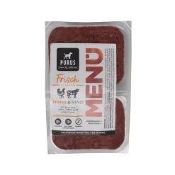 Purus Frischfleisch Menü Mixpaket 14kg Paket -Haustierzubehör purus frischfleisch menue huhn rind60f157fb010b9