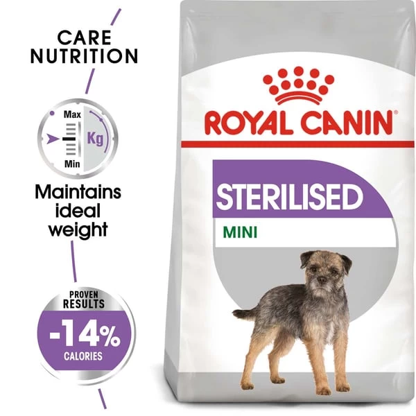 ROYAL CANIN STERILISED MINI 8kg + STERILISED Mousse 12x85g 2 ROYAL CANIN STERILISED MINI 8kg + STERILISED Mousse 12x85g – Bild 2
