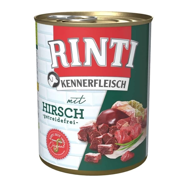 Rinti Kennerfleisch Mit Hirsch 1 Rinti Kennerfleisch Mit Hirsch