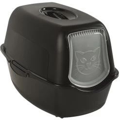 Rotho MyPet Katzentoilette Eco BAILEY Schwarz