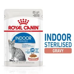 ROYAL CANIN INDOOR Sterilised In Soße Nassfutter Für Wohnungskatzen