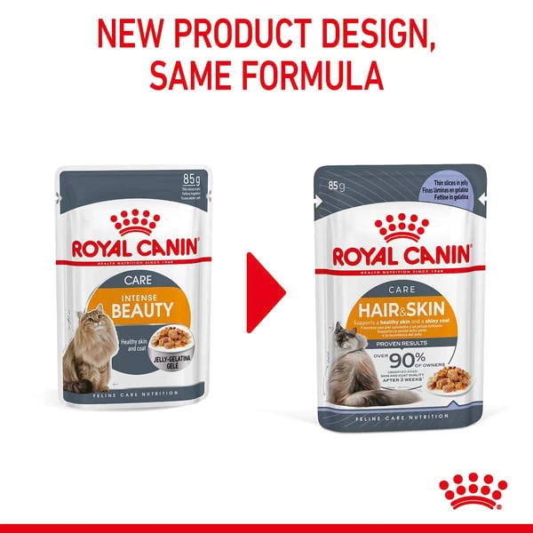 Royal Canin FCN Hair & Skin Jelly 2 Royal Canin FCN Hair & Skin Jelly – Bild 2