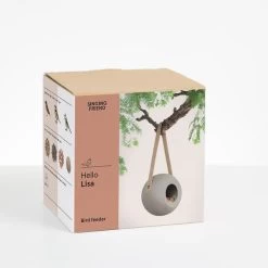 Singing Friend Futterspender Lisa Keramik Beige -Haustierzubehör singing friend futterspender lisa keramik beige 3