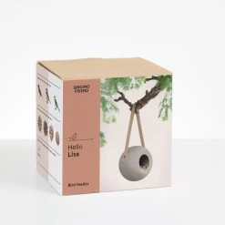 Singing Friend Futterspender Lisa Keramik Grau -Haustierzubehör singing friend futterspender lisa keramik grau 3