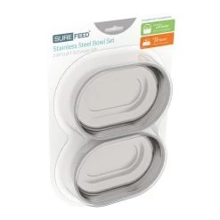 Sureflap SureFeed Edelstahl-Schüssel-Set