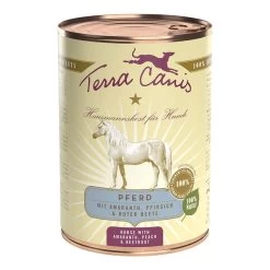 Terra Canis CLASSIC Pferd Mit Amaranth, Pfirsich Und Roter Bete
